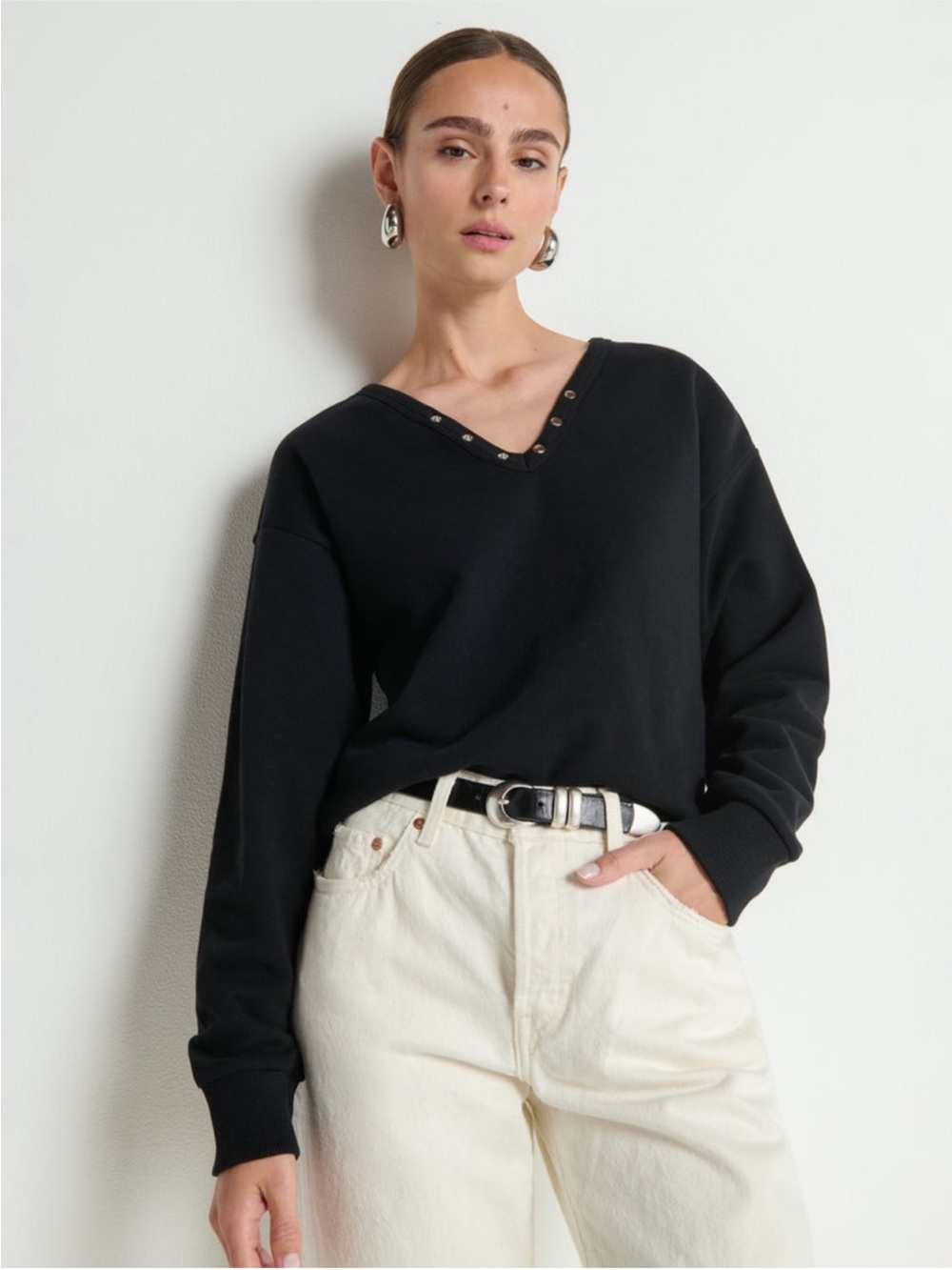 Nation Los Angeles | Tommie Button Pullover Sweater